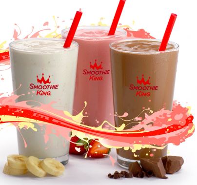 Smoothie King Menu