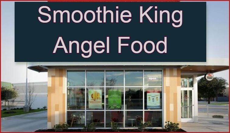 Smoothie King Menu