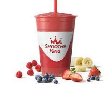 Smoothie King Menu