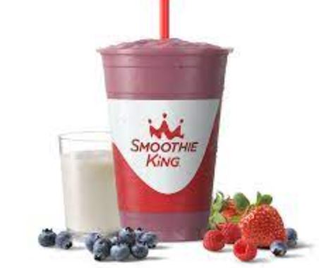 Smoothie King Menu