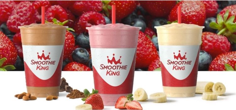 Smoothie King menu