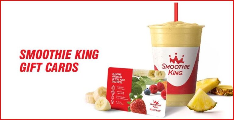 Smoothie King Menu