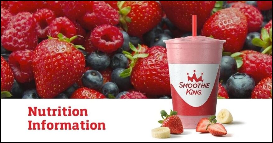 Smoothie King Menu