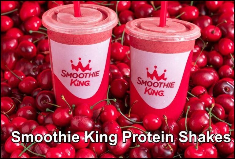 Smoothie King Menu