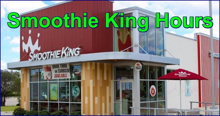  Smoothie King Menu